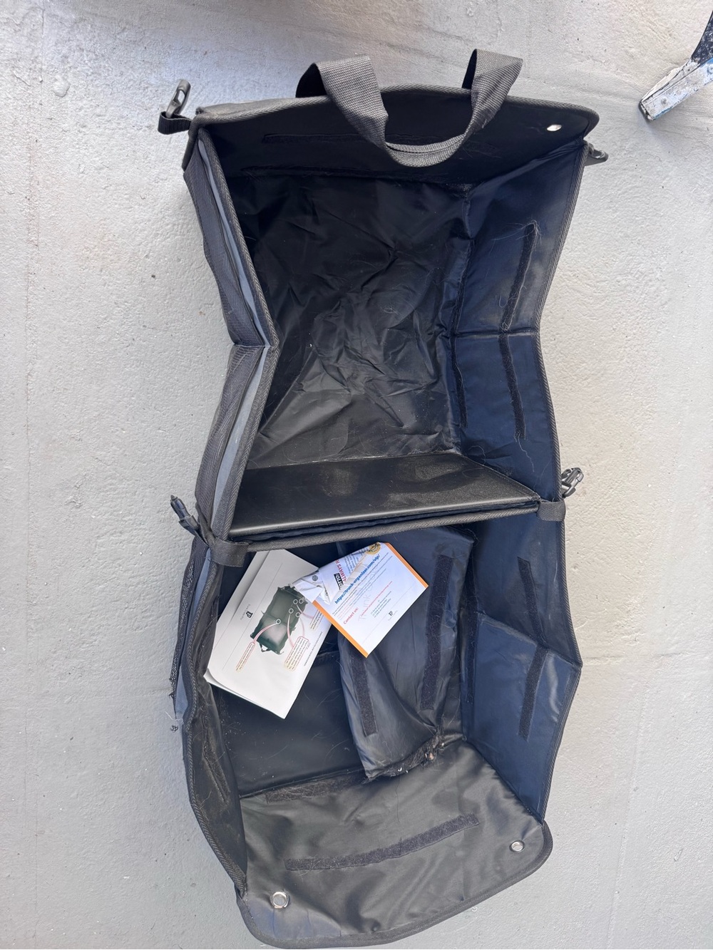 TC-Pro XL Black Trunk Organizer Bag - Picture 6 of 13